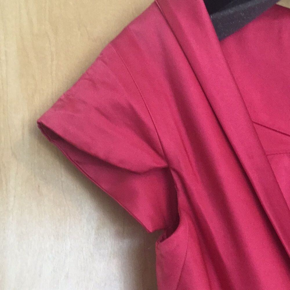 ZAC POSEN COCKTAIL DRESS, FUCHSIA. - Picture 12 of 16